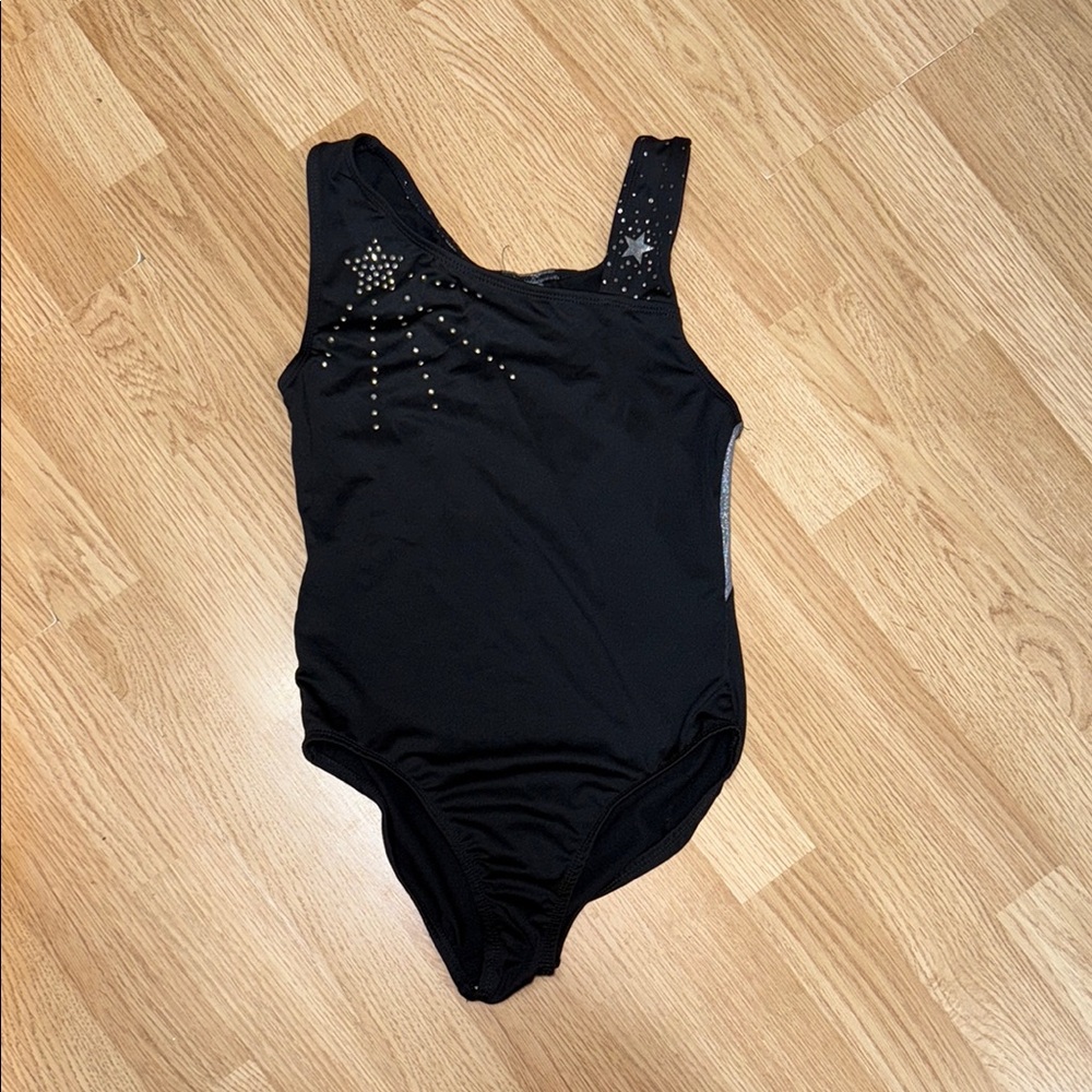 More Than Magic Black Dance Costume. Athletic Sporty